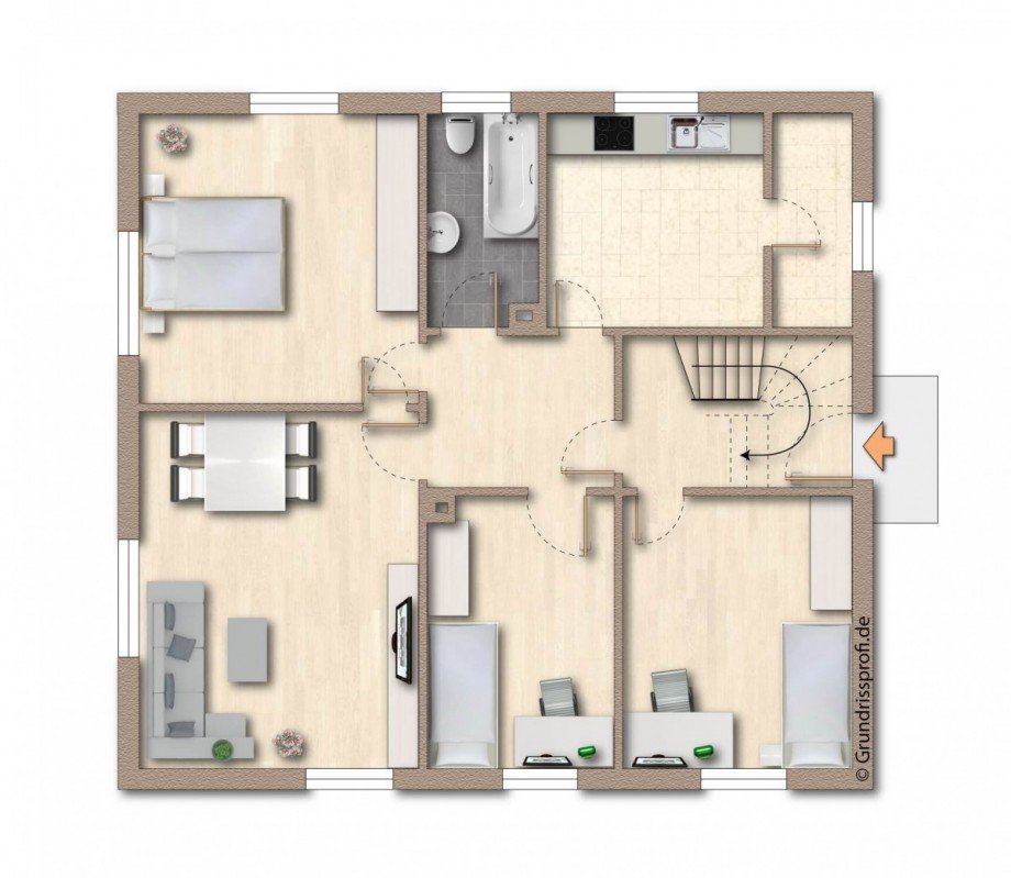 Grundriss Wohnung Stuttgart