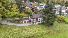 Drohnenaufnahme Natur. Raum. M�glichkeit. Wohnen direkt am Naturschutzgebiet