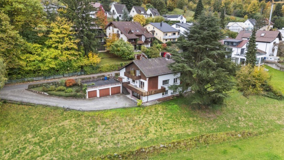 Drohnenaufnahme Mehrfamilienhaus Baden-Baden