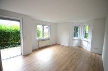 Wohnen Renovierte 2-ZW mit Terrasse, Gartenanteil, EBK und TG-Stellplatz in sch�ner Wohnlage