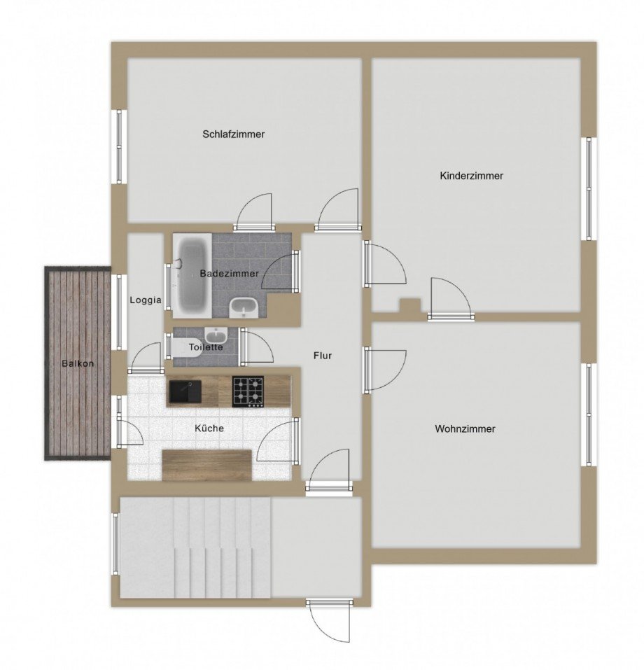 Grundriss Wohnung Stuttgart