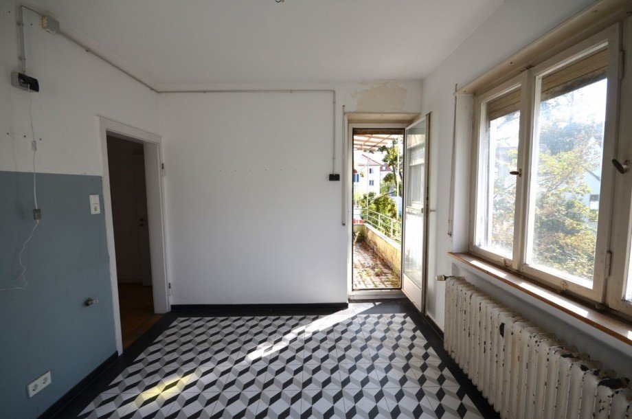 K�che mit Balkon Etagenwohnung Stuttgart