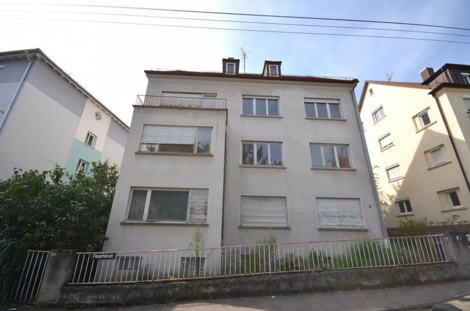 Hausansicht Etagenwohnung Stuttgart